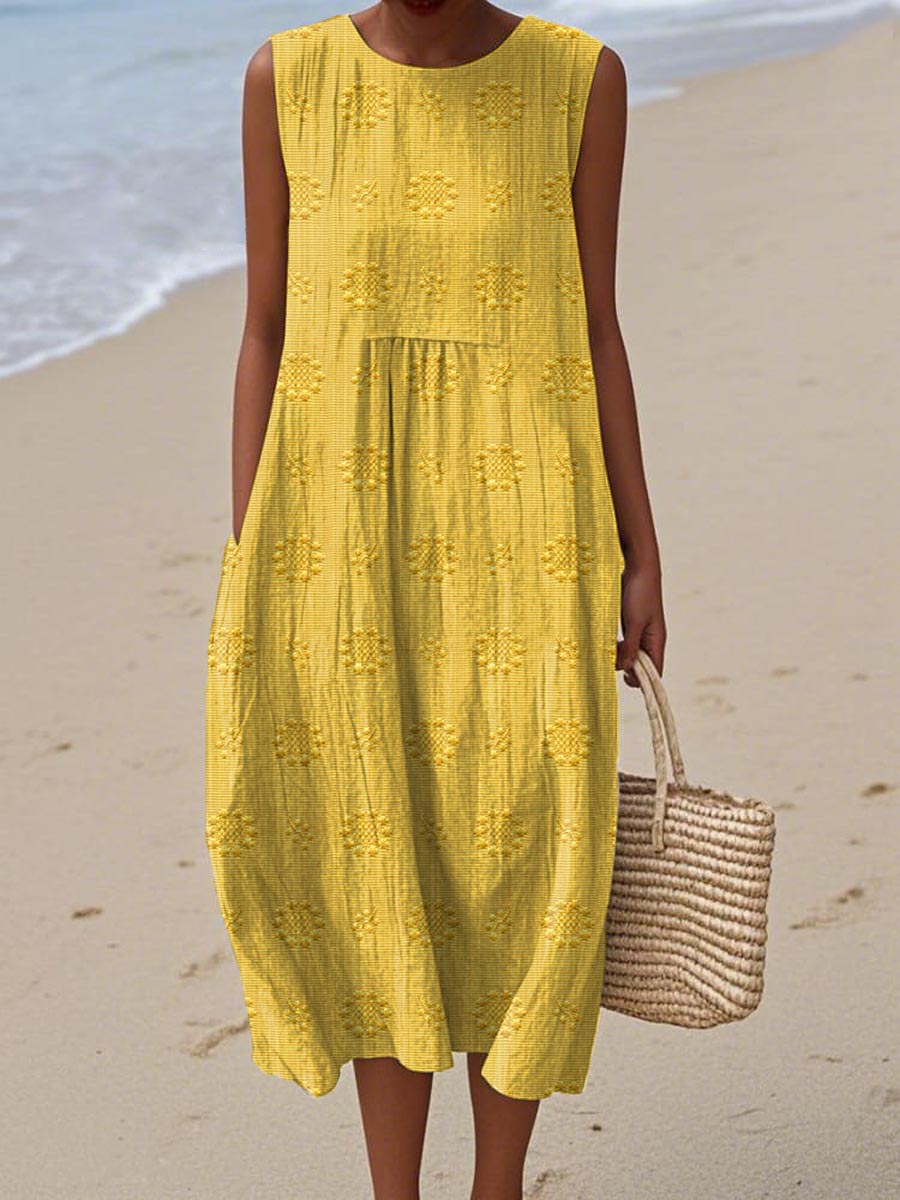 LIA™ – Airy Comfort Midi Dress