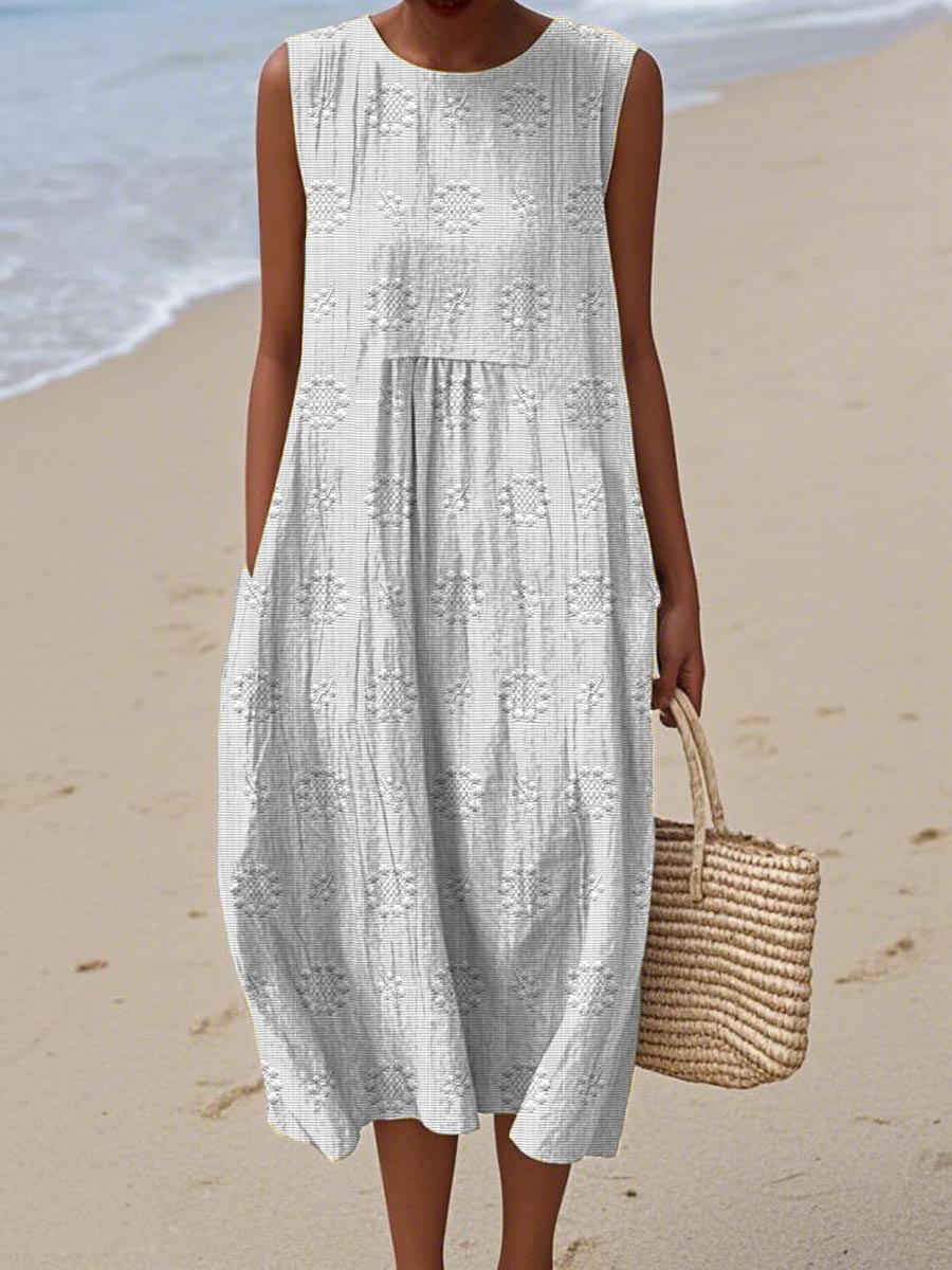 LIA™ – Airy Comfort Midi Dress