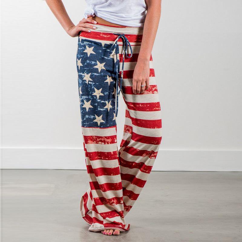 Chica™ | Elegant Camouflage Casual Pants