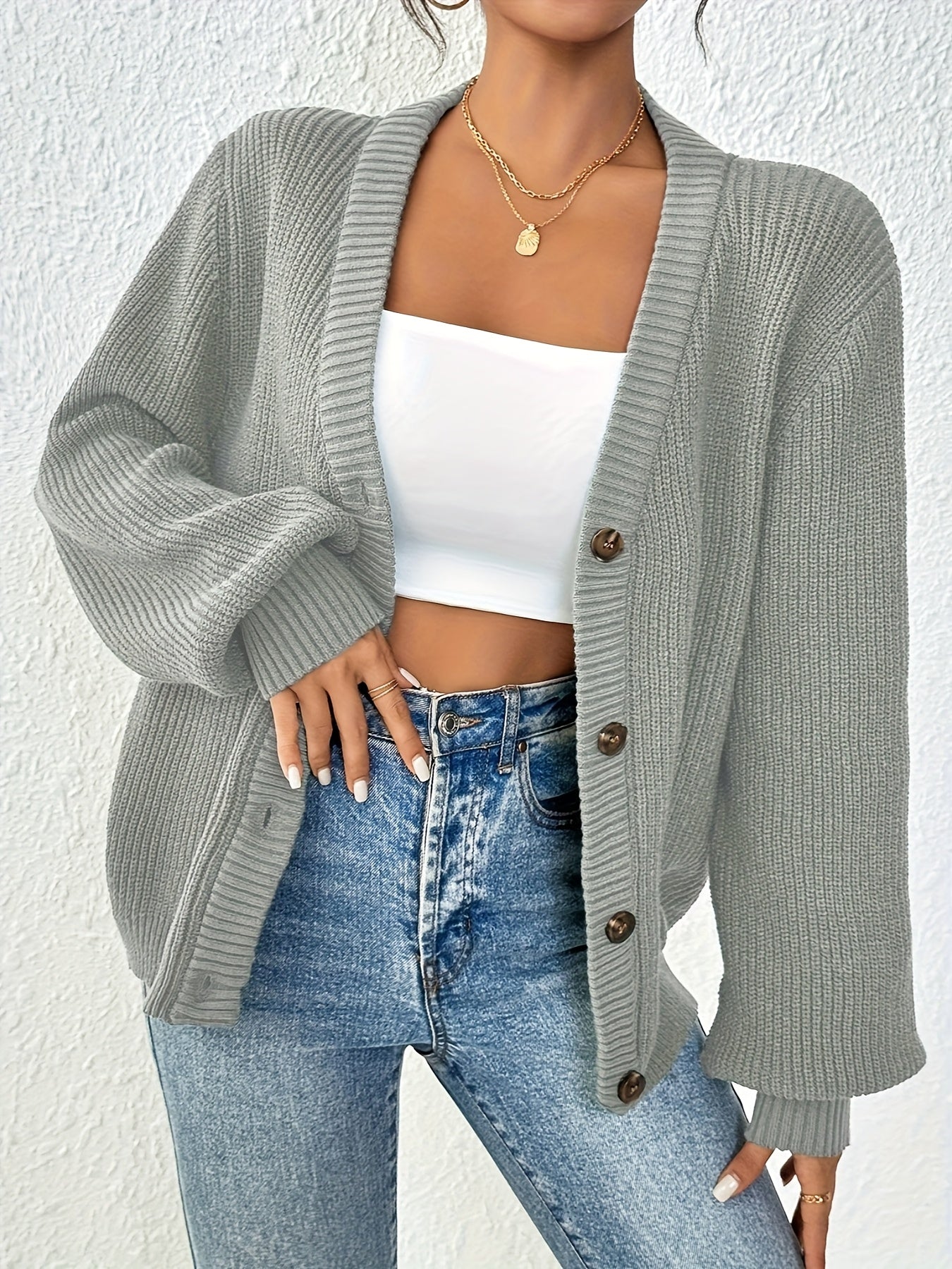 Oriana™ | Elegant Viscose Cardigan