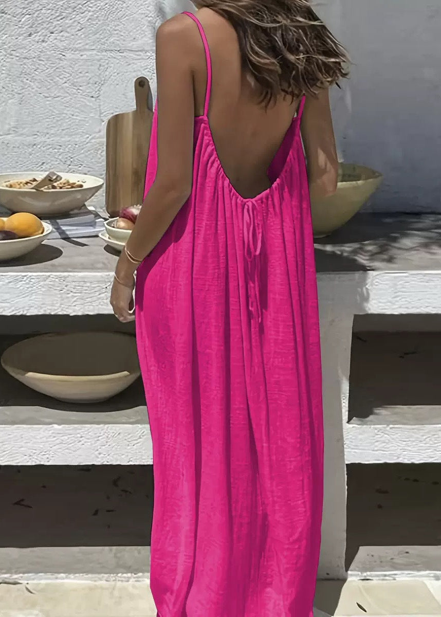 La Douce™ | Backless Summer Maxi Dress