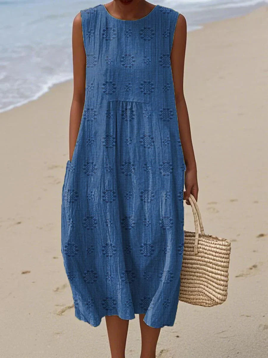 LIA™ – Airy Comfort Midi Dress