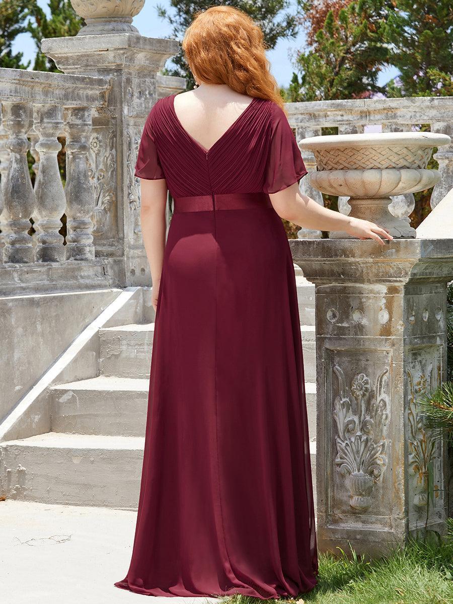 ELEONORE™ – High-Waist Chiffon Bridesmaid Dress