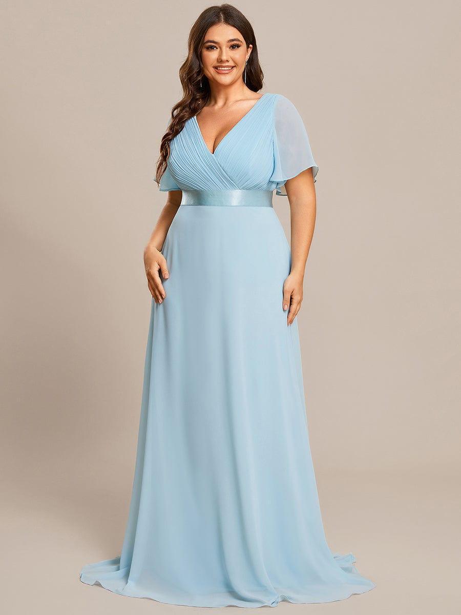 ELEONORE™ – High-Waist Chiffon Bridesmaid Dress