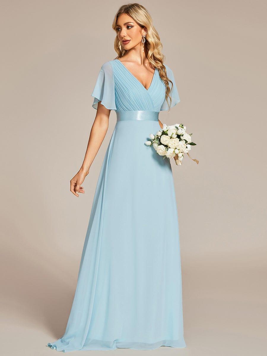 ELEONORE™ – High-Waist Chiffon Bridesmaid Dress