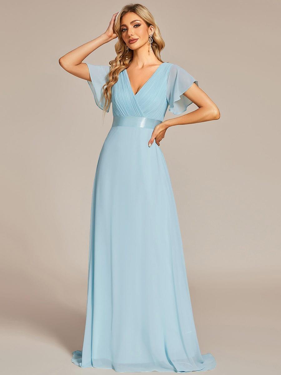 ELEONORE™ – High-Waist Chiffon Bridesmaid Dress