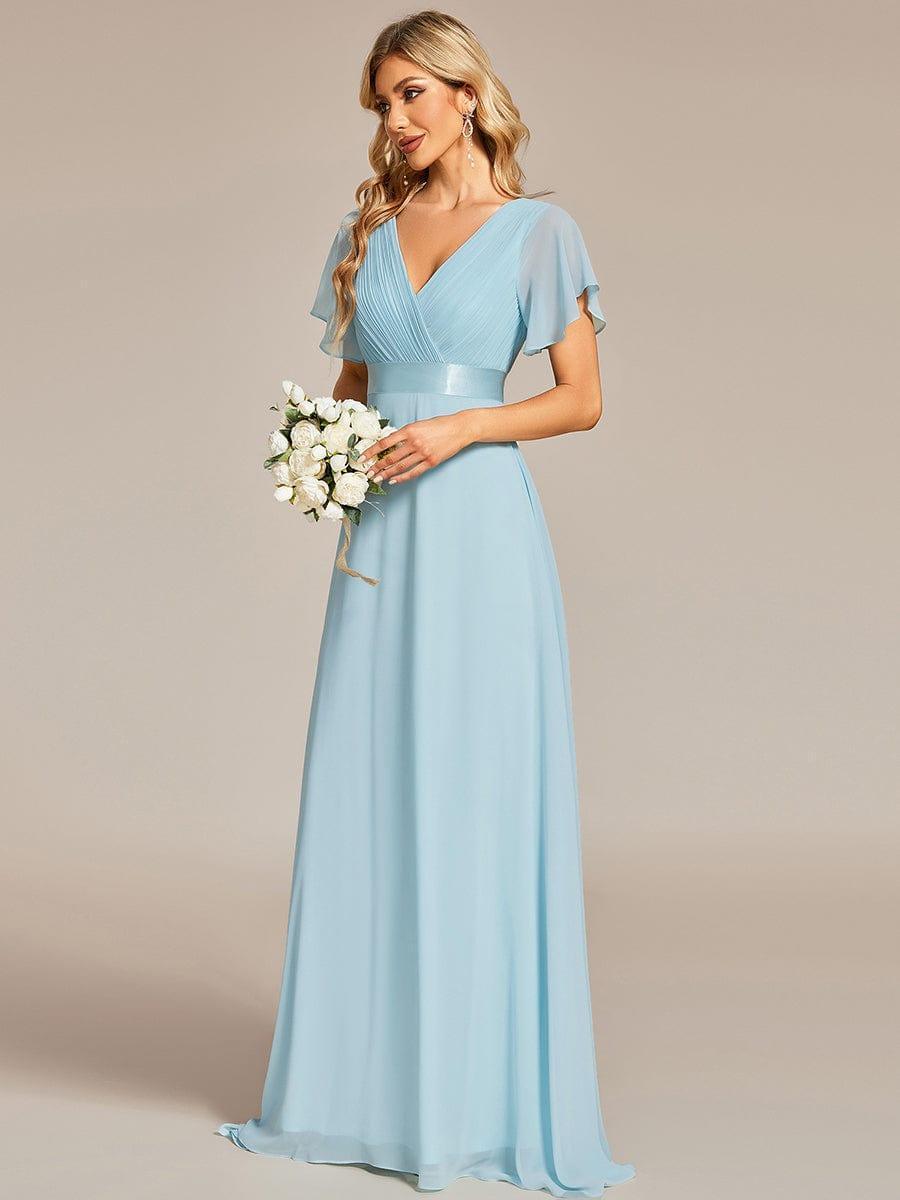 ELEONORE™ – High-Waist Chiffon Bridesmaid Dress