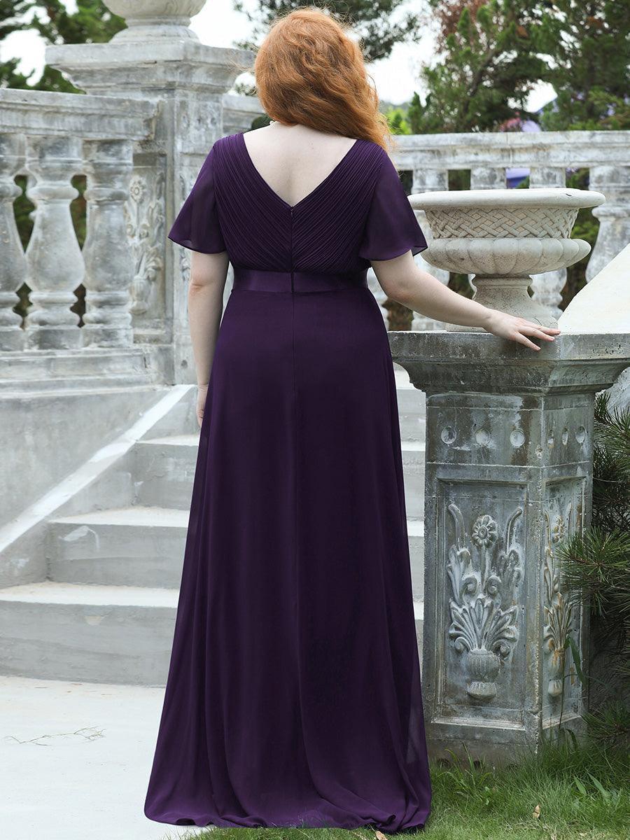 ELEONORE™ – High-Waist Chiffon Bridesmaid Dress
