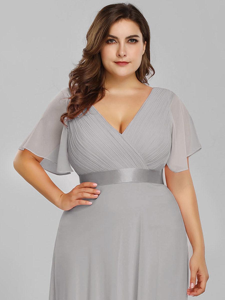 ELEONORE™ – High-Waist Chiffon Bridesmaid Dress