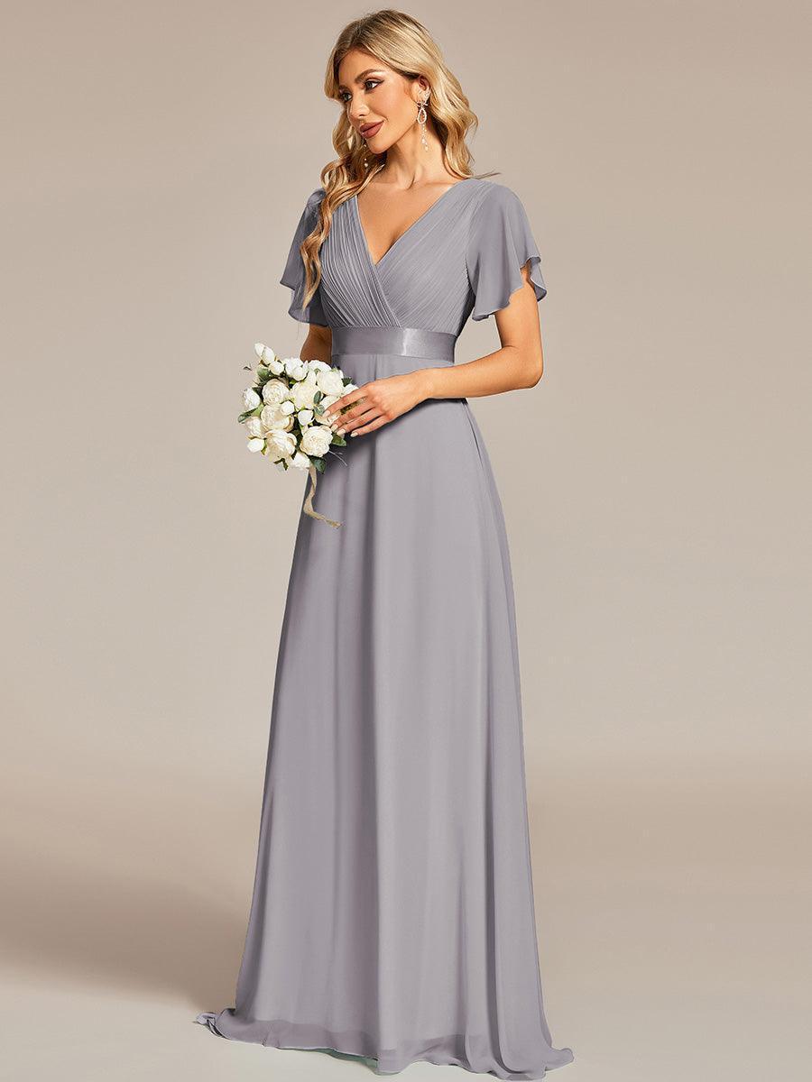 ELEONORE™ – High-Waist Chiffon Bridesmaid Dress