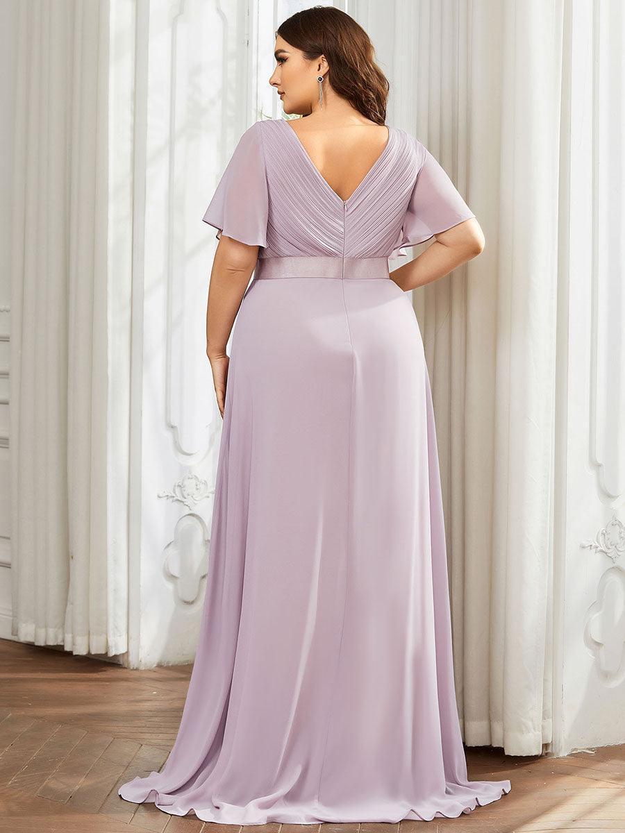 ELEONORE™ – High-Waist Chiffon Bridesmaid Dress