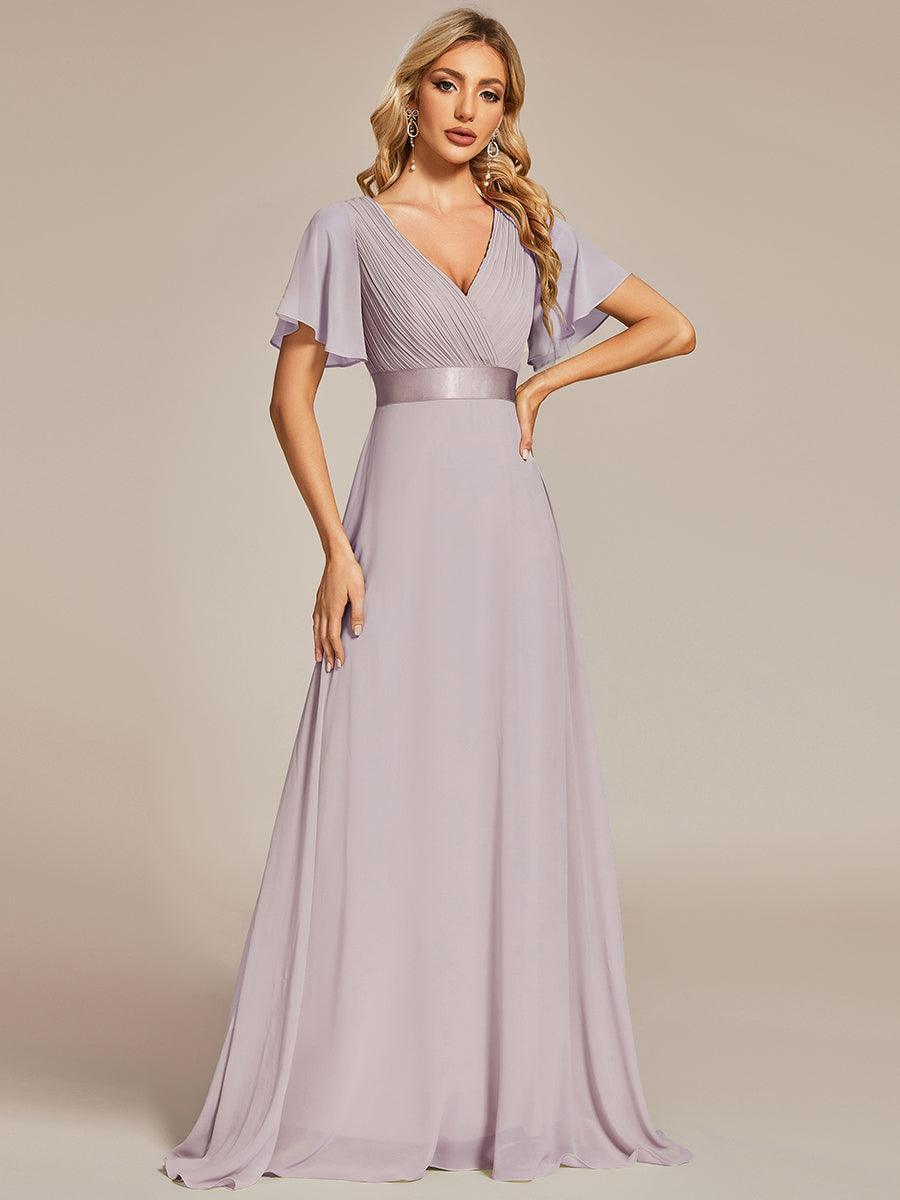 ELEONORE™ – High-Waist Chiffon Bridesmaid Dress