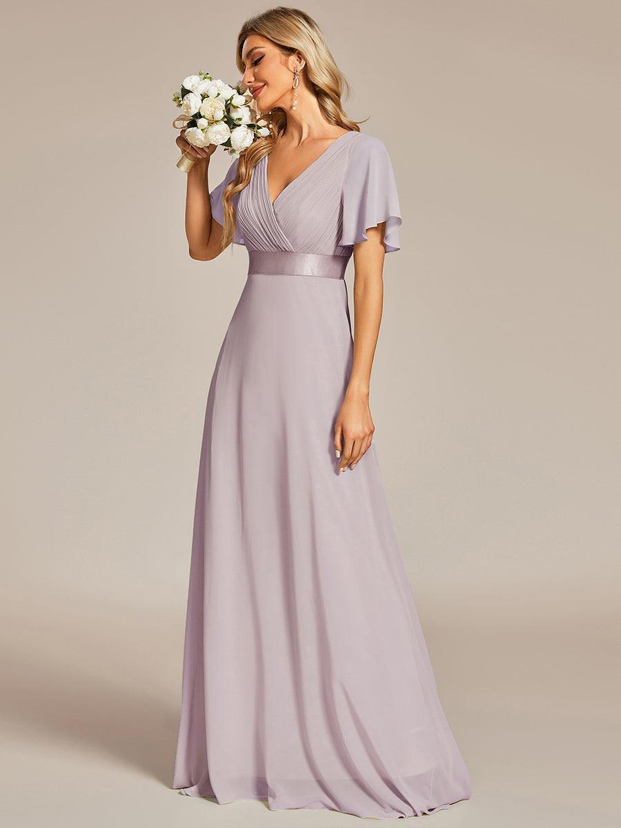 ELEONORE™ – High-Waist Chiffon Bridesmaid Dress