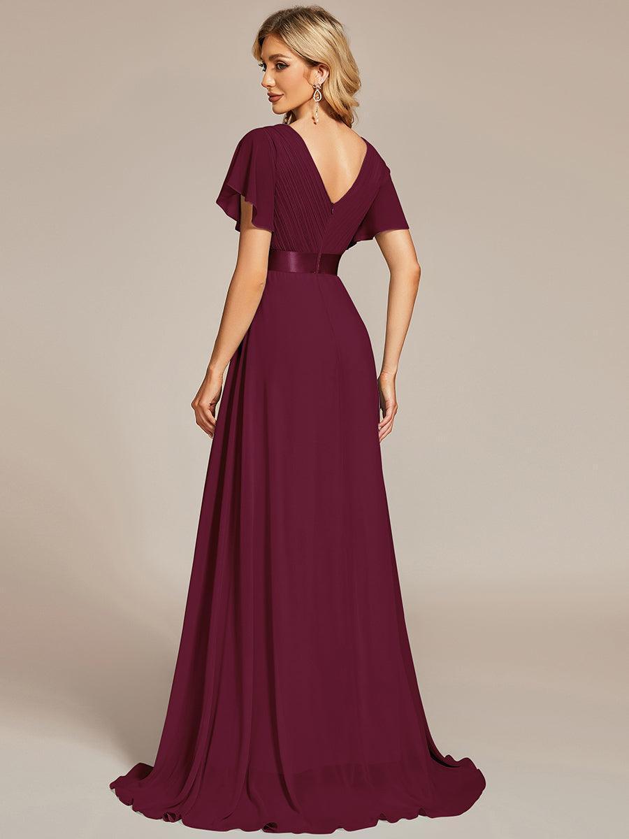 ELEONORE™ – High-Waist Chiffon Bridesmaid Dress