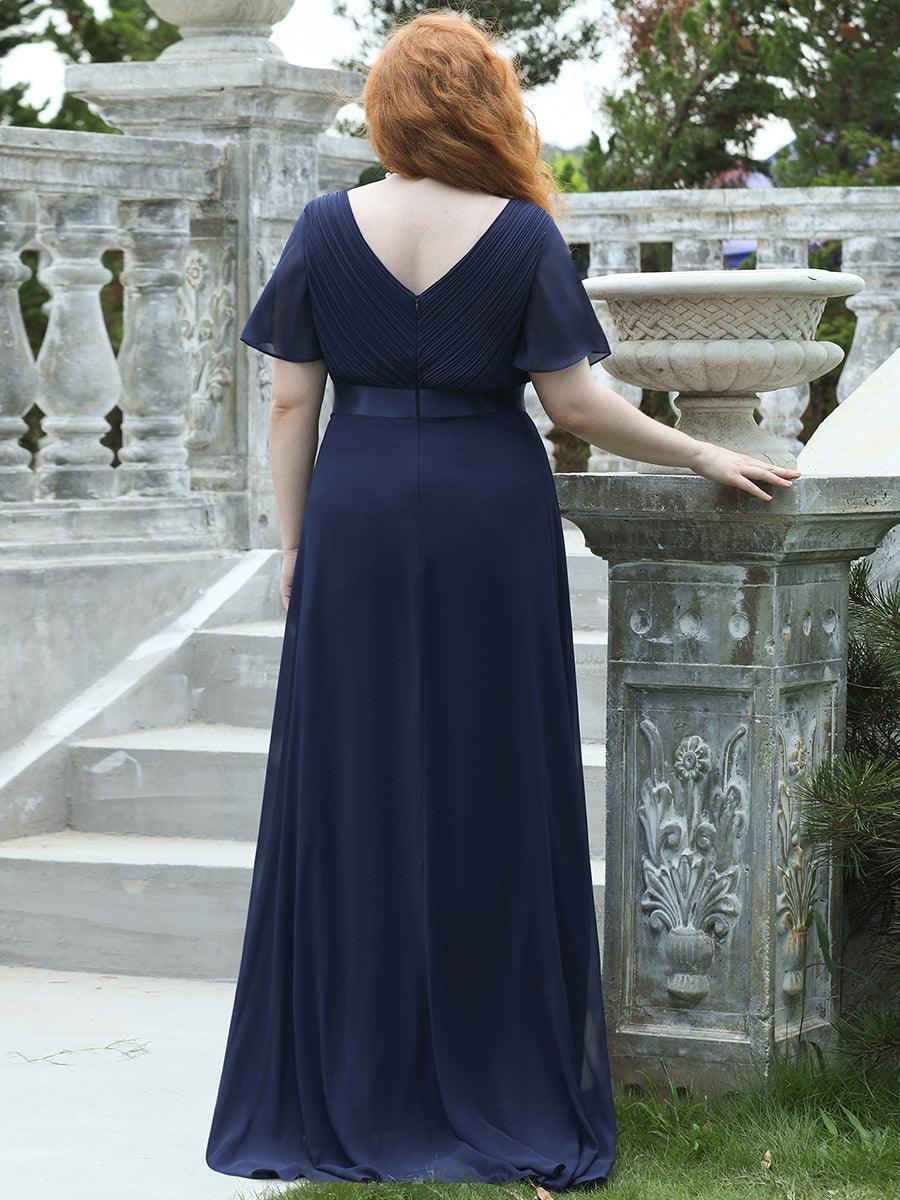 ELEONORE™ – High-Waist Chiffon Bridesmaid Dress