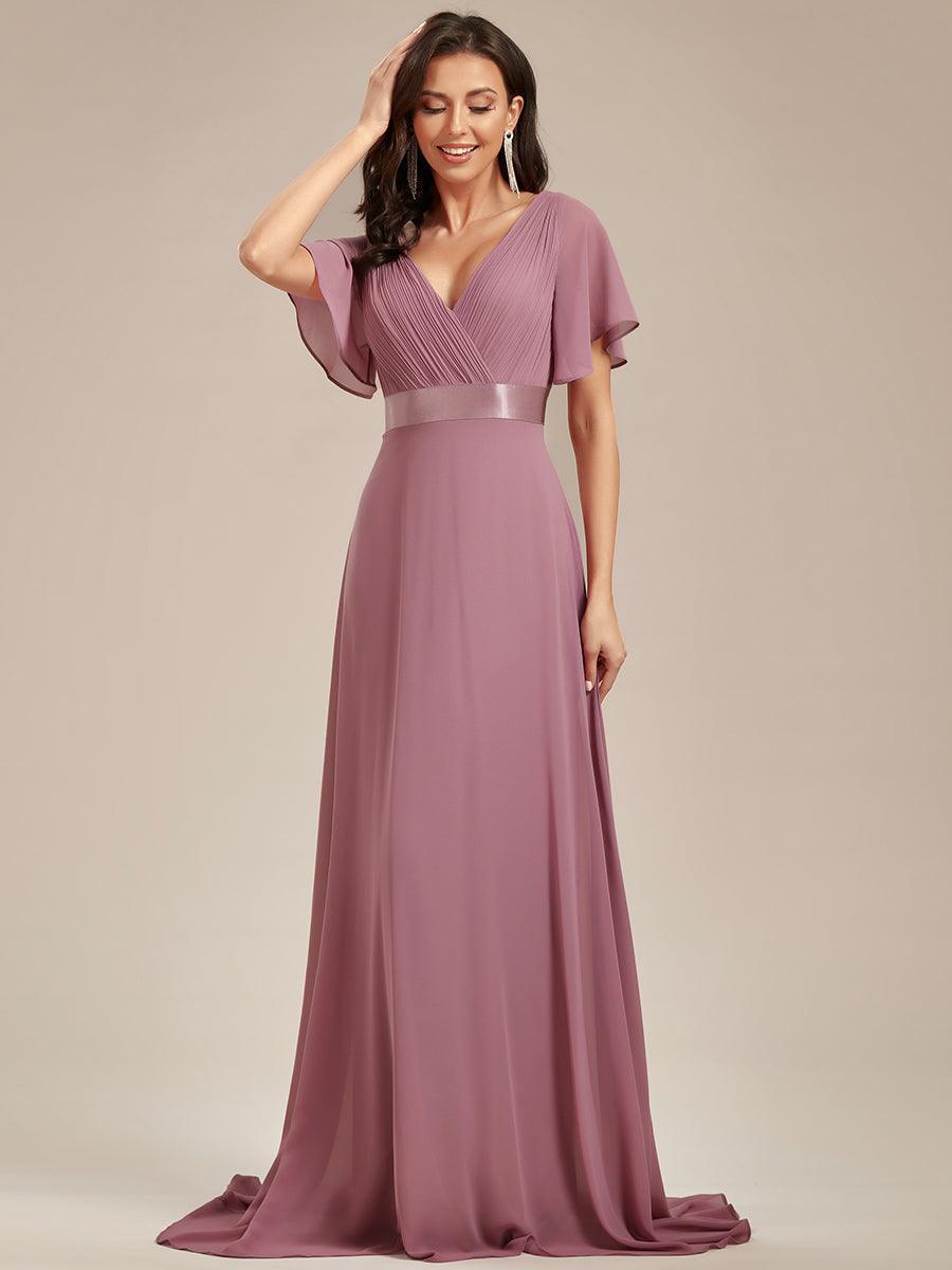 ELEONORE™ – High-Waist Chiffon Bridesmaid Dress