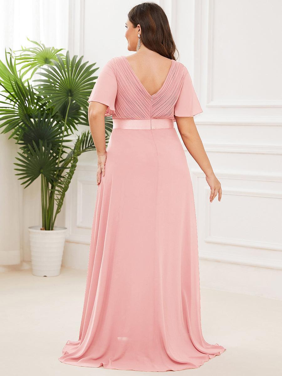 ELEONORE™ – High-Waist Chiffon Bridesmaid Dress