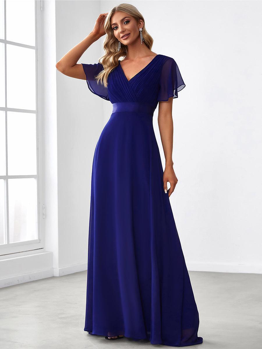 ELEONORE™ – High-Waist Chiffon Bridesmaid Dress