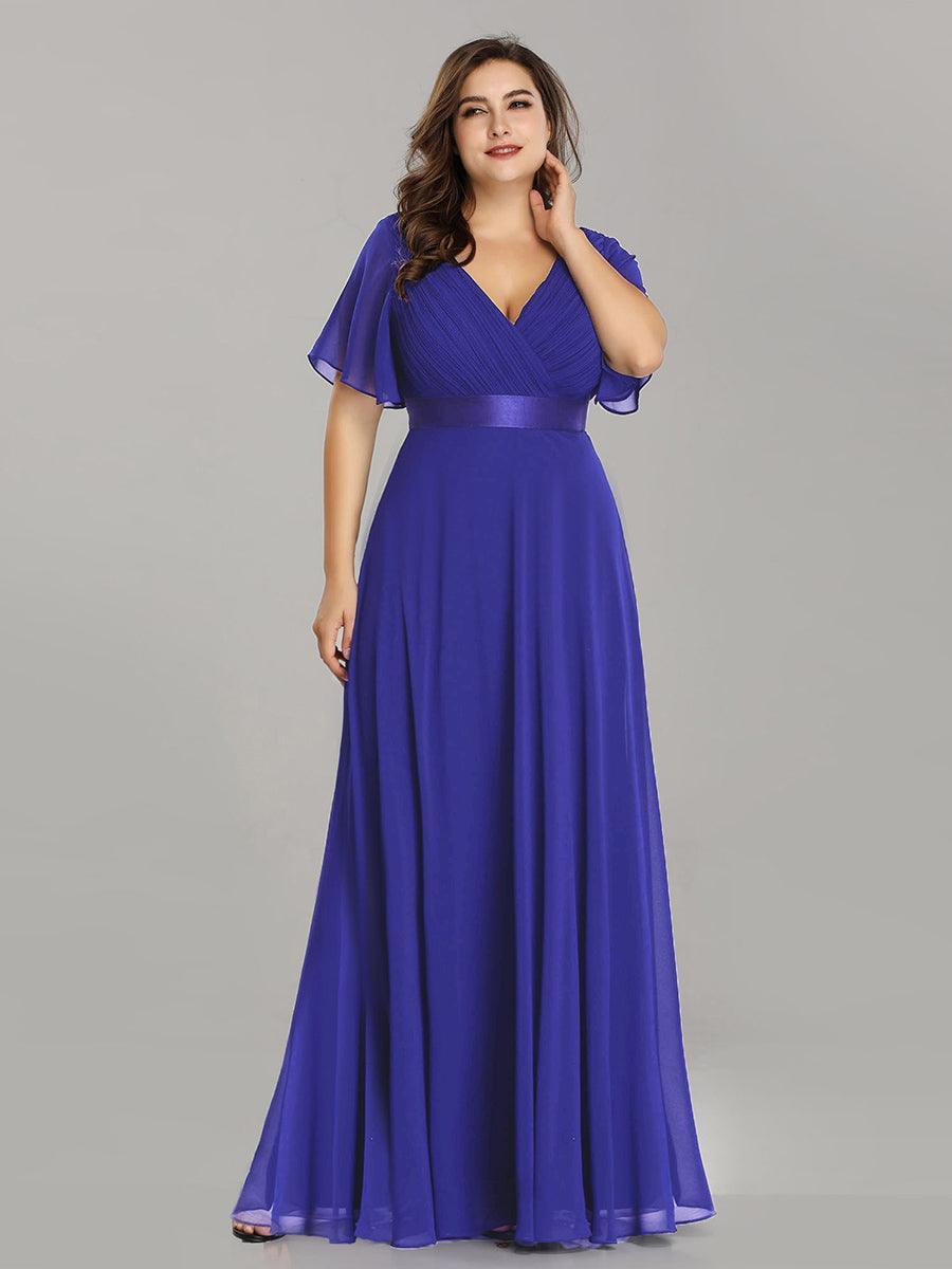 ELEONORE™ – High-Waist Chiffon Bridesmaid Dress