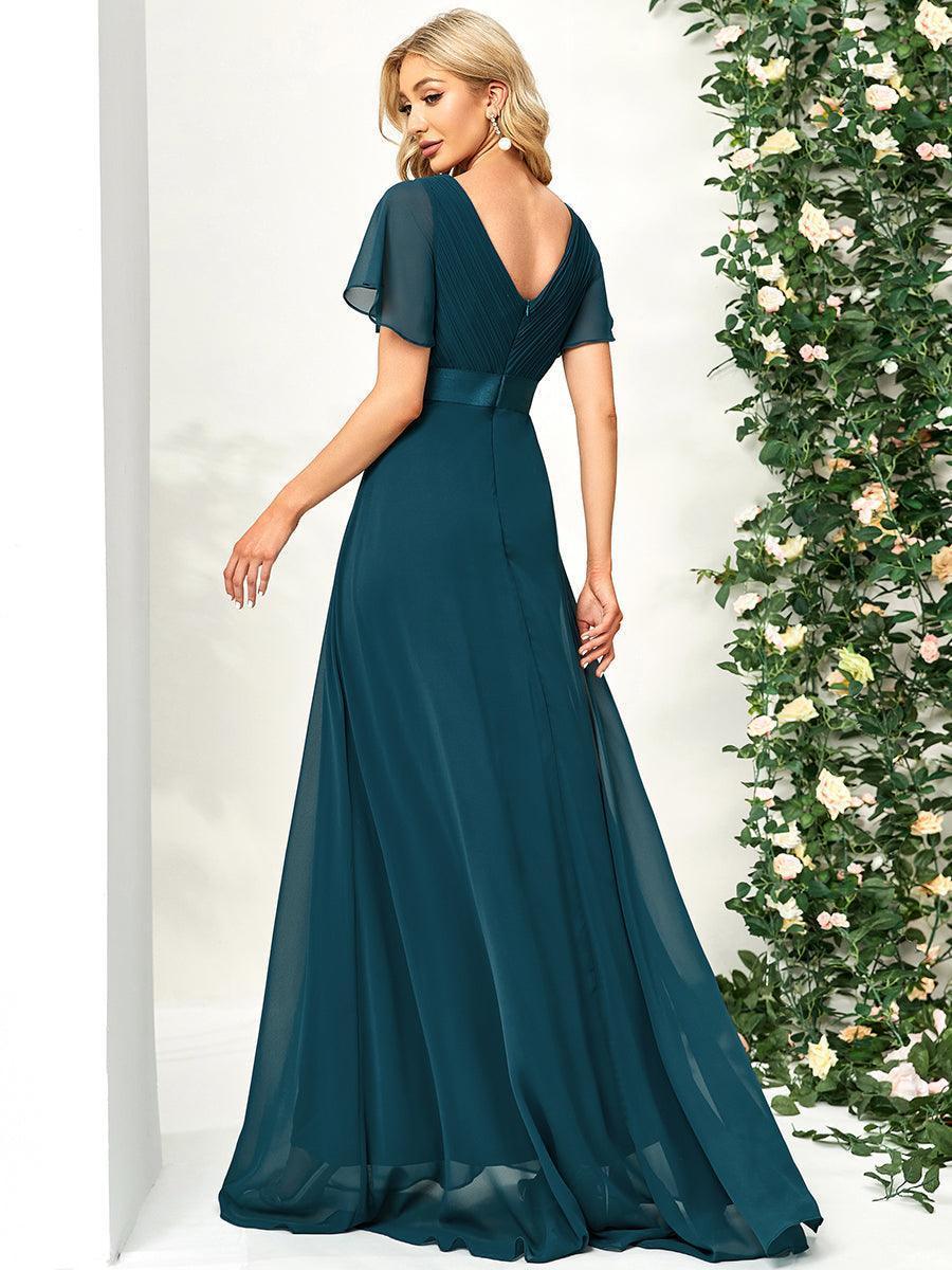 ELEONORE™ – High-Waist Chiffon Bridesmaid Dress