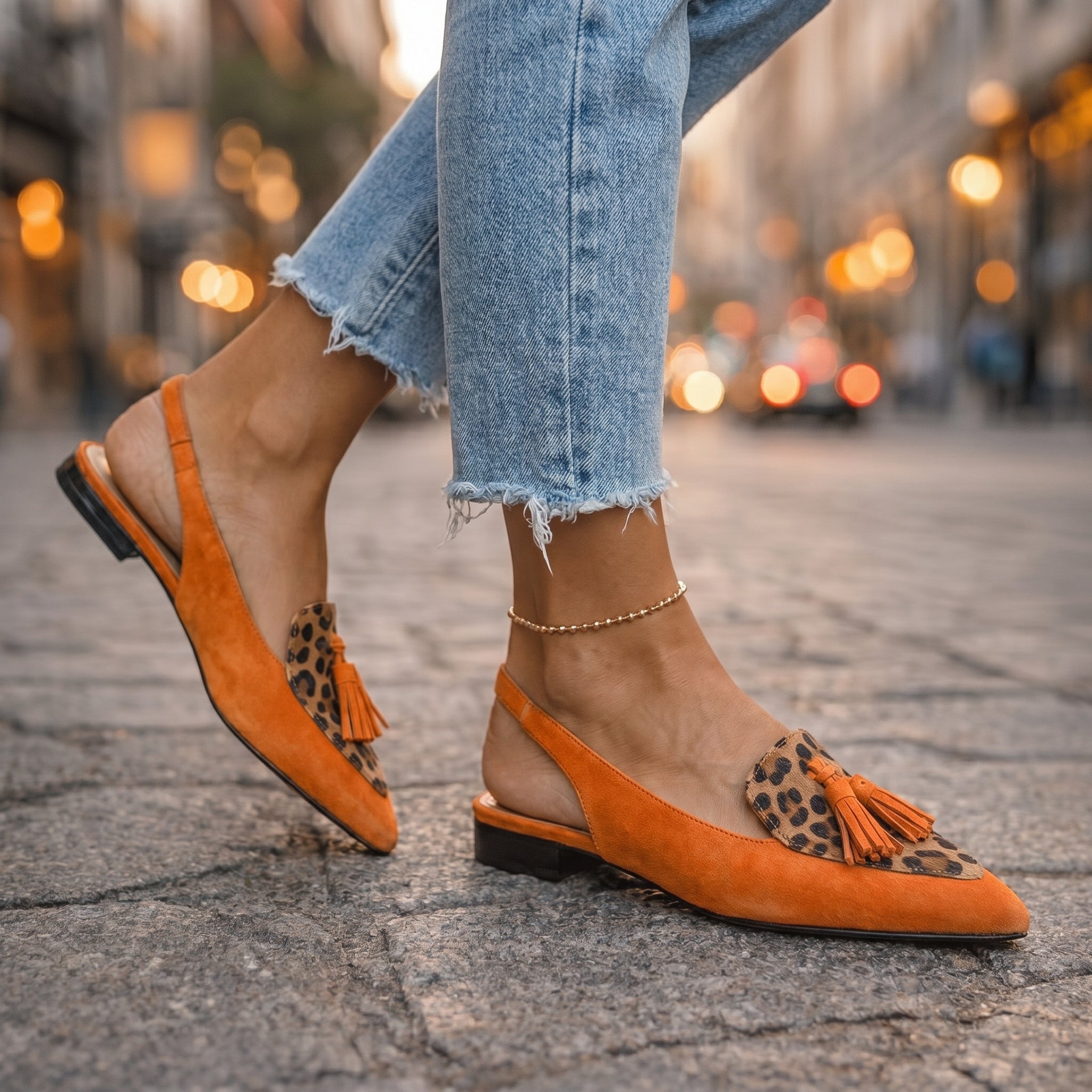 Clarke™ | Sandals with Straps and Tassels
