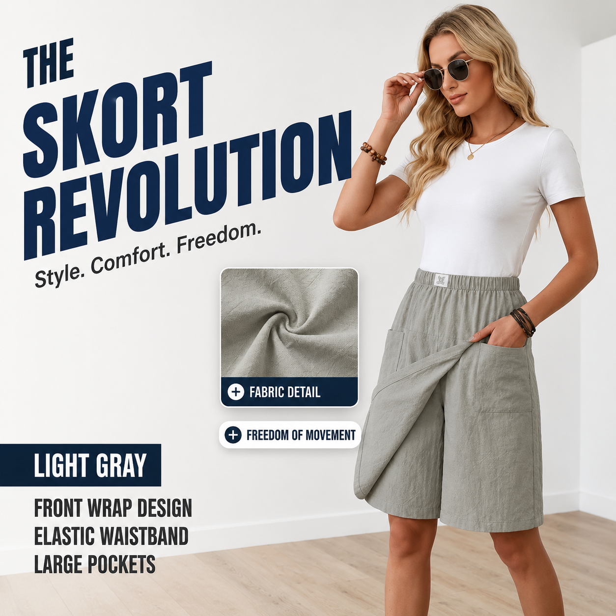 LIBERTINE™ – Active Wrap Skort