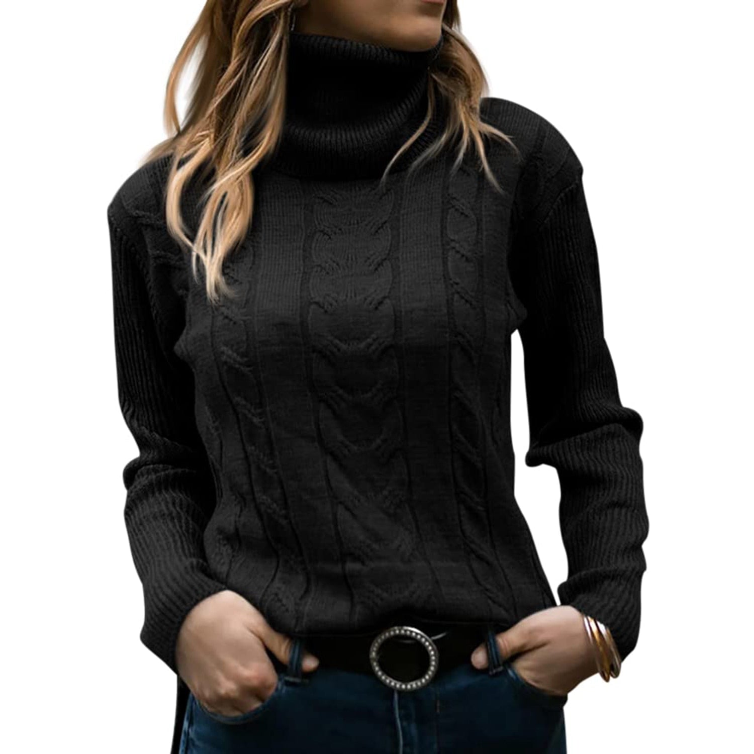 Alara™ | Elegant and Comfortable Turtleneck Sweater