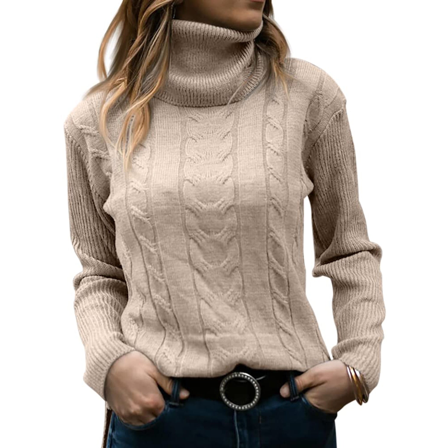 Alara™ | Elegant and Comfortable Turtleneck Sweater