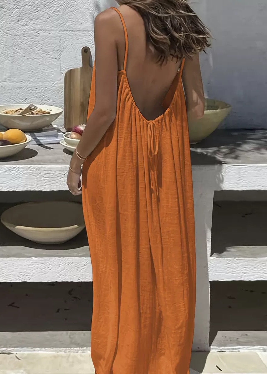 La Douce™ | Backless Summer Maxi Dress