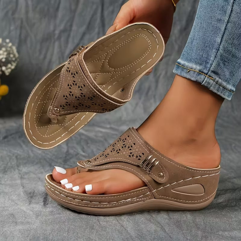 ARCHELLA™ – Ergonomic Wedge Comfort Sandals