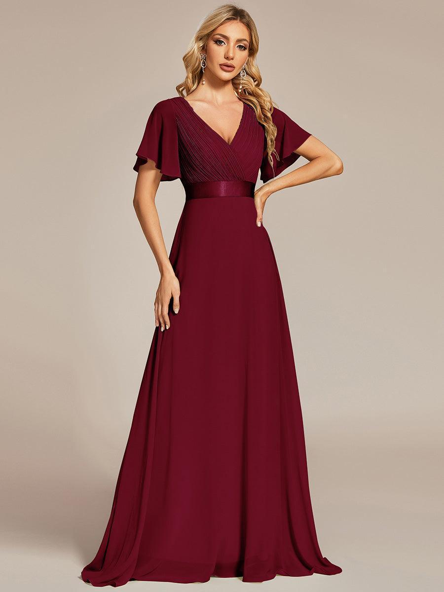 ELEONORE™ – High-Waist Chiffon Bridesmaid Dress