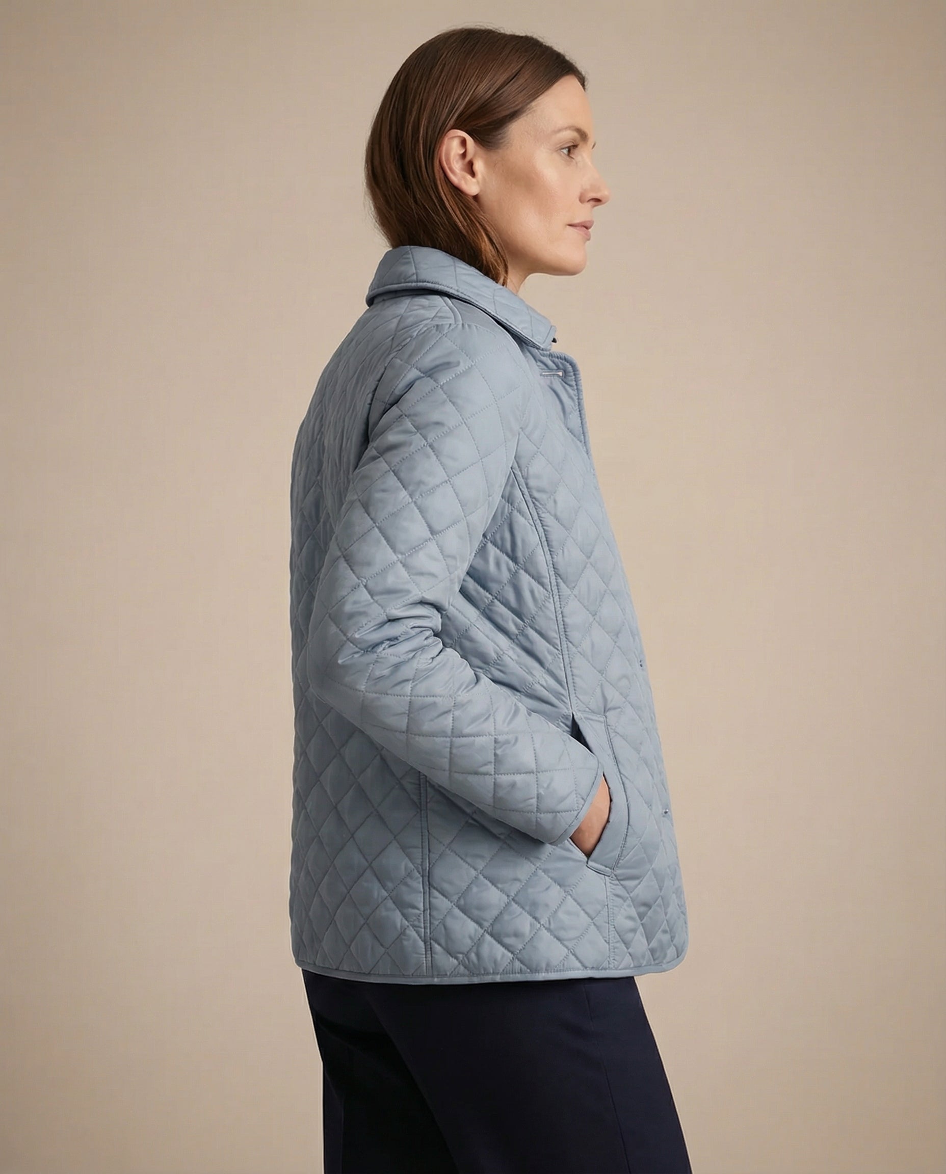 ELENA™ – Quilted Button-Up Jacket