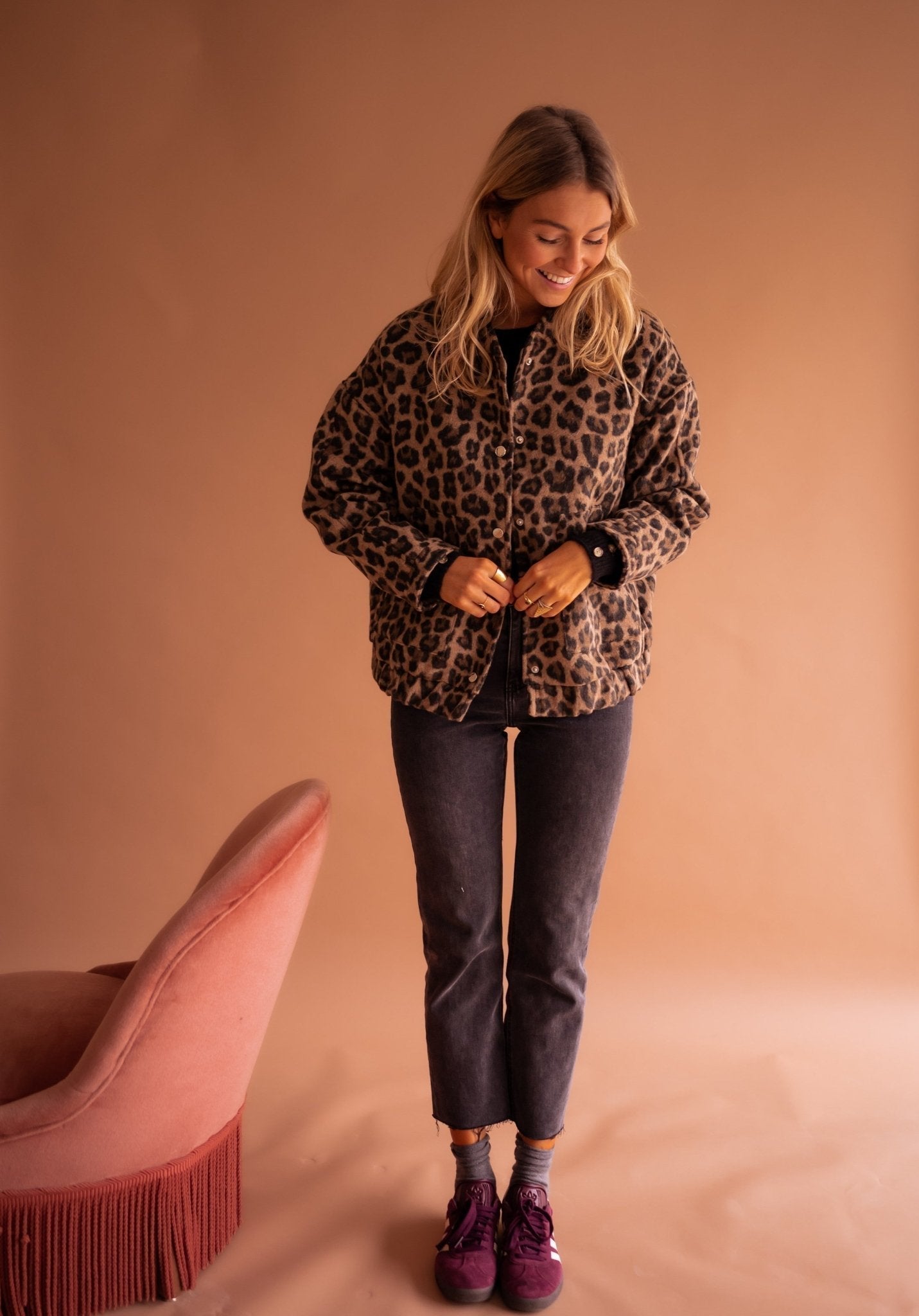 Sofie™ | Elegant and Comfortable Leopard Jacket