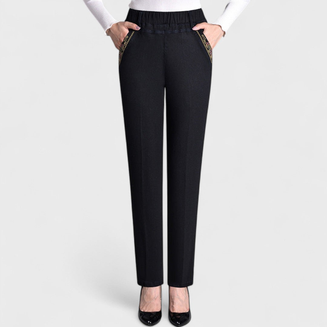 Mira™ | Elegant Denim Jeans with Practical Pockets