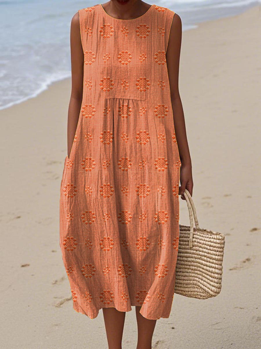LIA™ – Airy Comfort Midi Dress