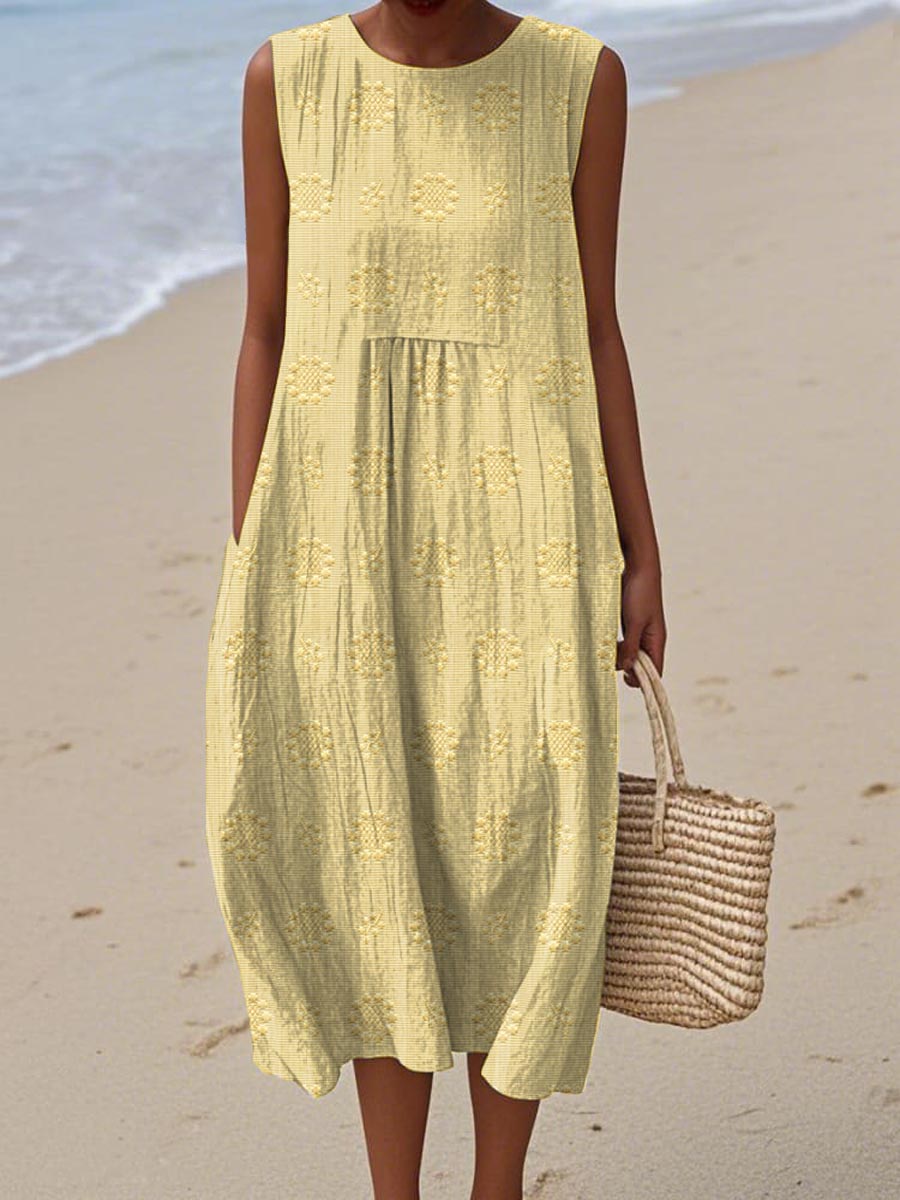 LIA™ – Airy Comfort Midi Dress