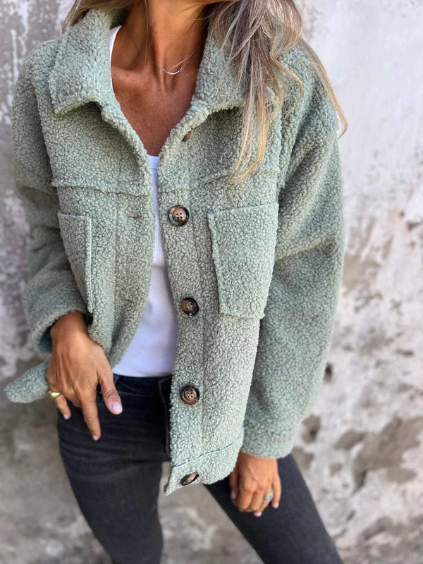 Zoe™ | Elegant Wool Coat - Comfort and Style