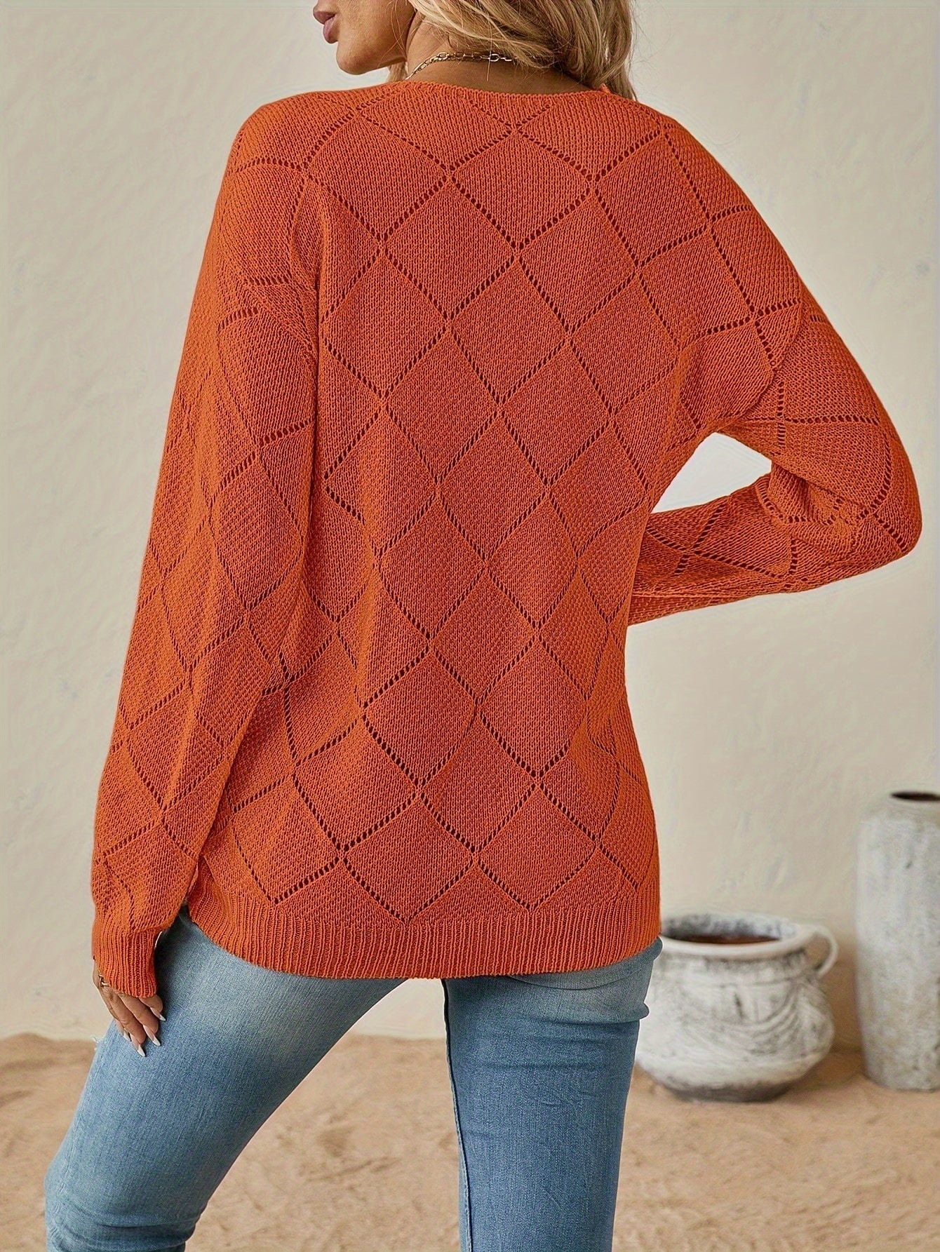 Christina™ | Casual V-Neck Sweater