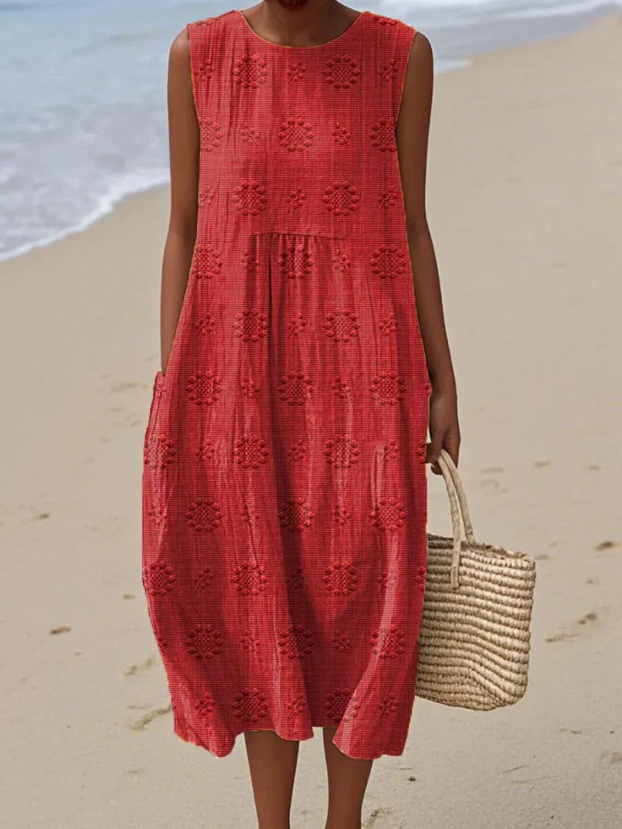 LIA™ – Airy Comfort Midi Dress