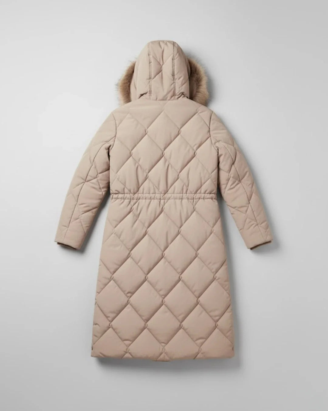 Tali v2™ | Faux-Fur Collar Quilted Wrap Puffer Coat
