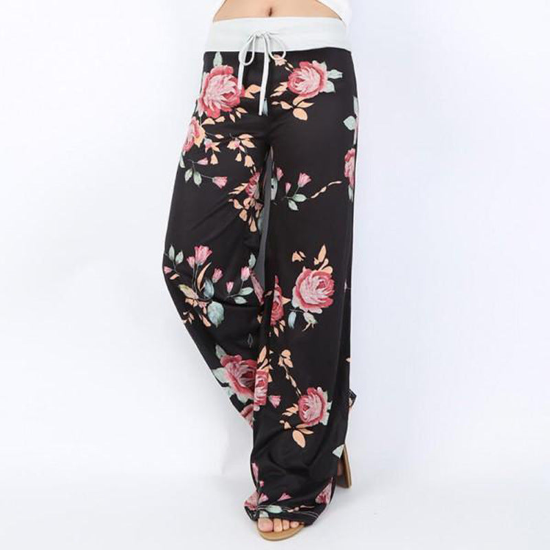 Chica™ | Elegant Camouflage Casual Pants