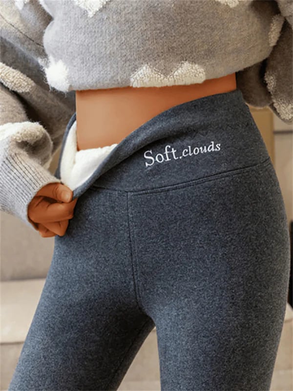 Ruby™ | Fleece-Lined High-Waist Pull-On Leggings