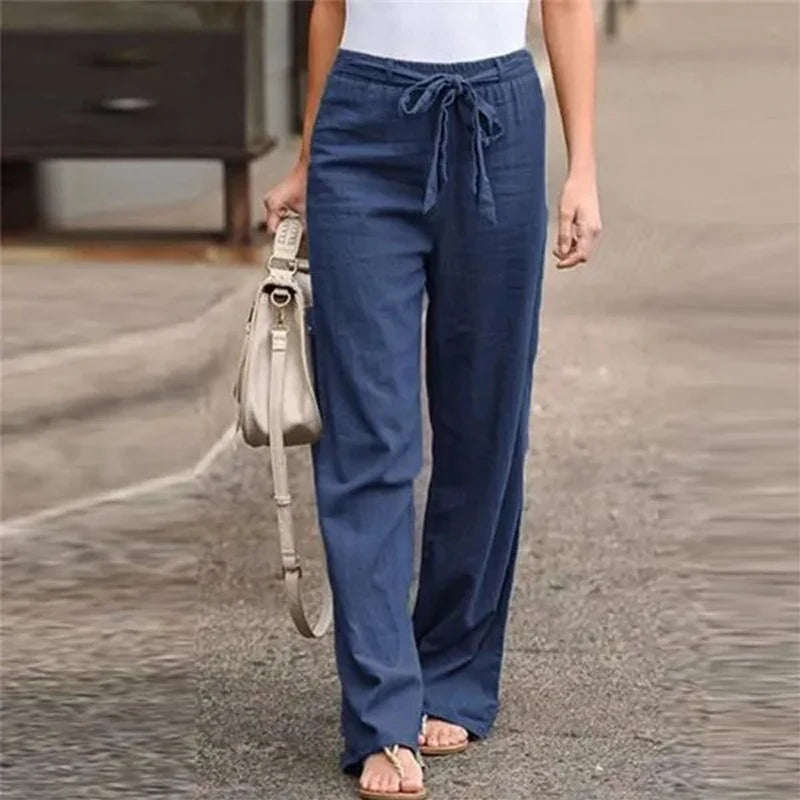 Nara™ | Breathable Elastic Linen Pants