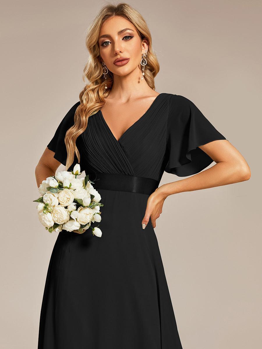 ELEONORE™ – High-Waist Chiffon Bridesmaid Dress