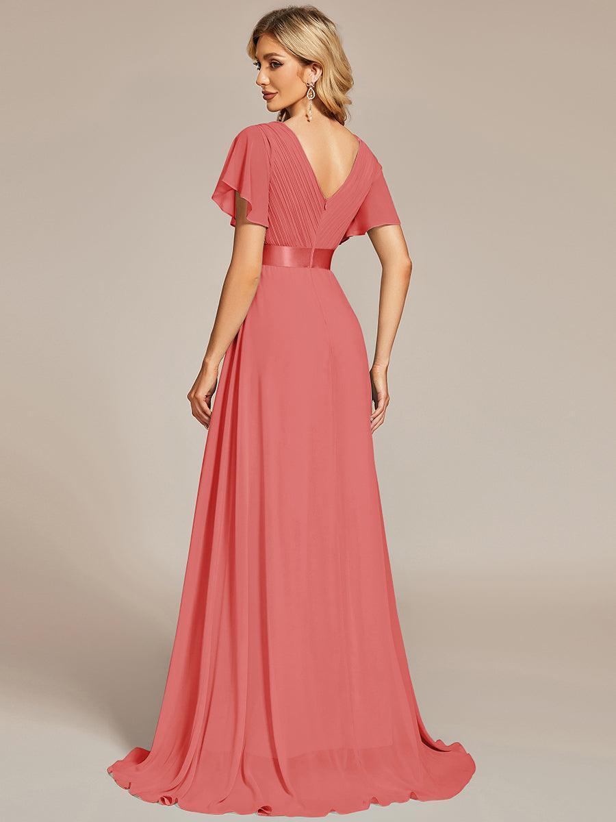 ELEONORE™ – High-Waist Chiffon Bridesmaid Dress