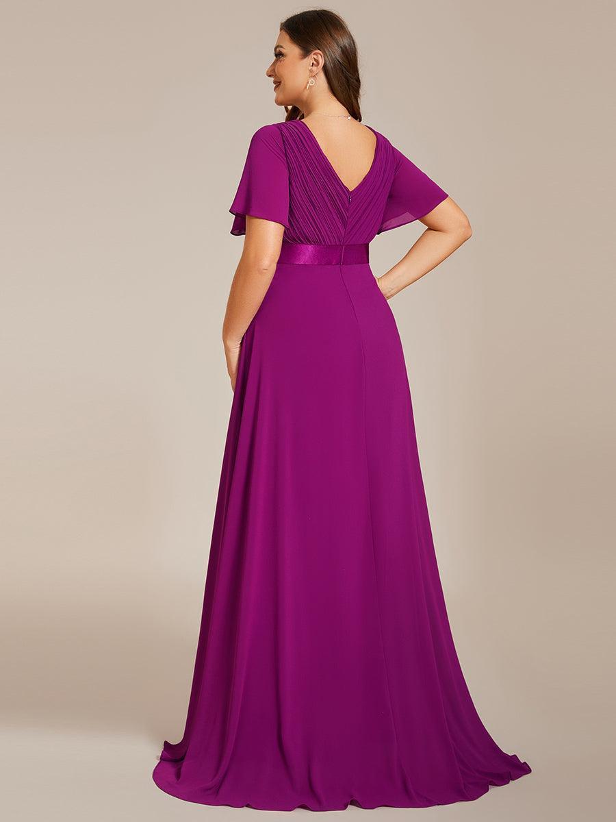 ELEONORE™ – High-Waist Chiffon Bridesmaid Dress
