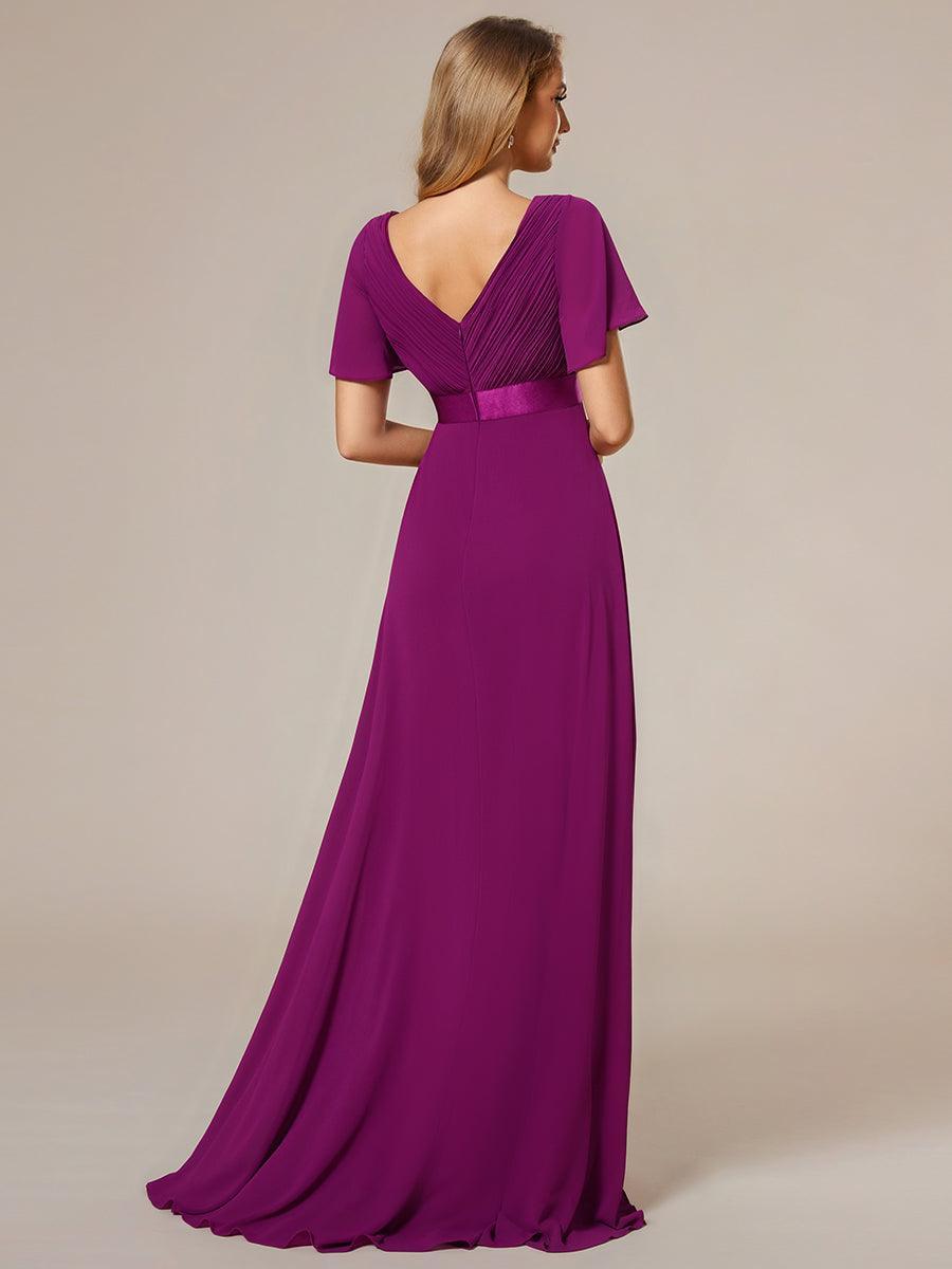 ELEONORE™ – High-Waist Chiffon Bridesmaid Dress