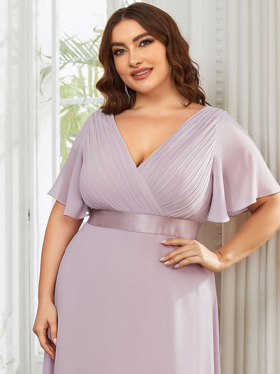 ELEONORE™ – High-Waist Chiffon Bridesmaid Dress
