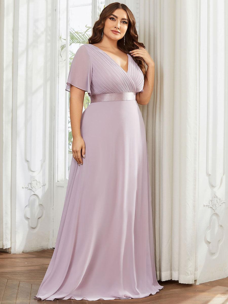 ELEONORE™ – High-Waist Chiffon Bridesmaid Dress