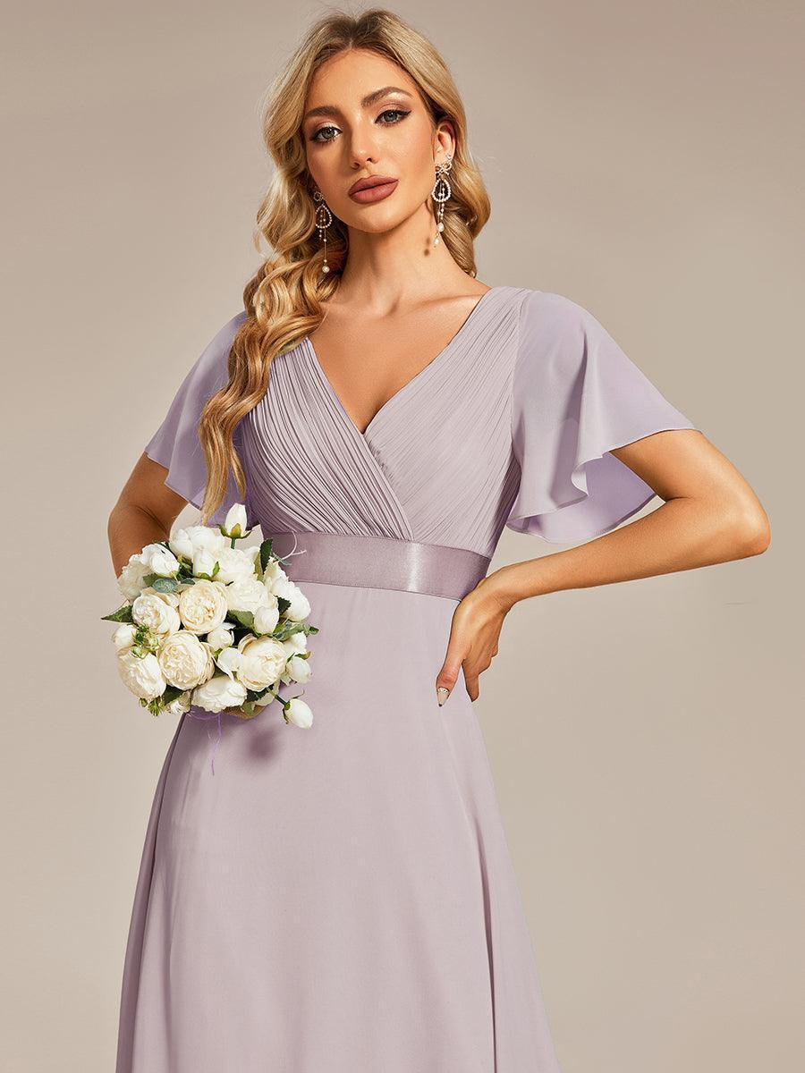 ELEONORE™ – High-Waist Chiffon Bridesmaid Dress